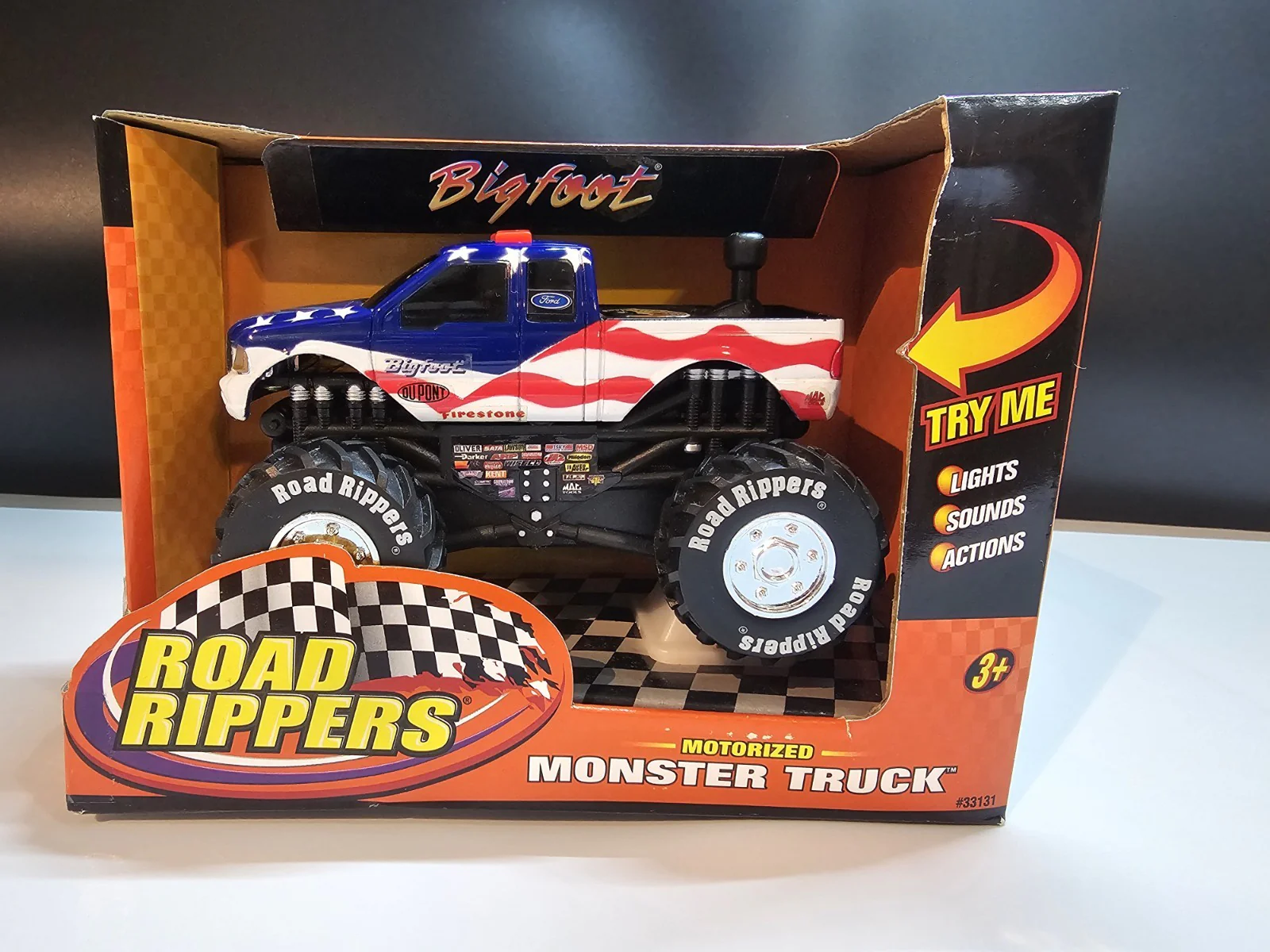 Bigfoot Firestone Monster Truck - Liberty Stars and Stripes Edition by Vintage Road Rippers