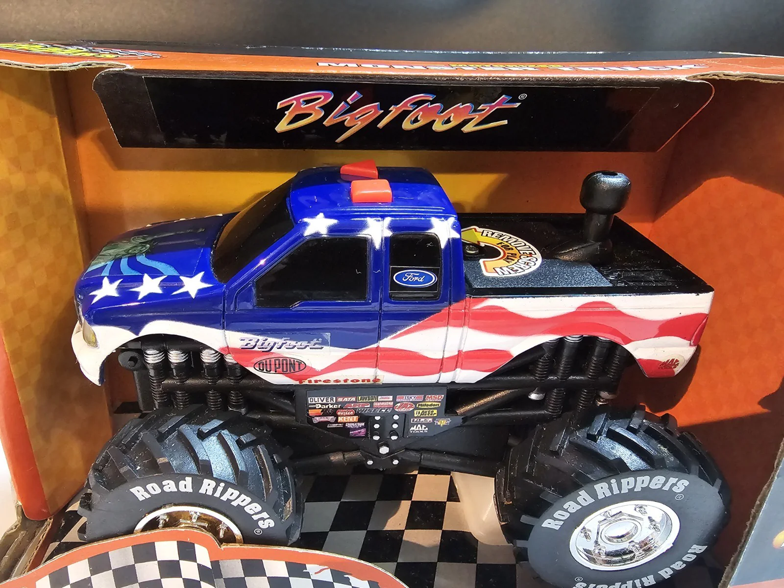 Bigfoot Firestone Monster Truck - Liberty Stars and Stripes Edition by Vintage Road Rippers - Image 3