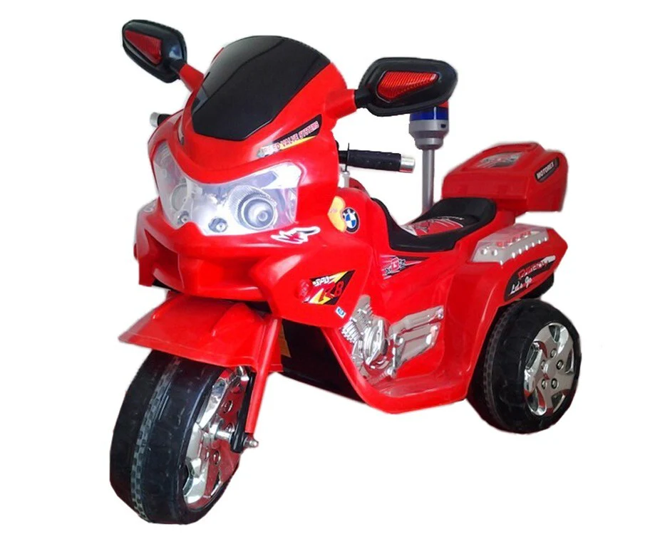 6V Rechargeable Battery Powered Ride-On Motorcycle for Children with 3 Wheels - Image 2