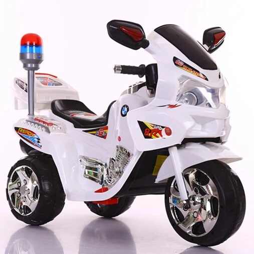 6V Rechargeable Battery Powered Ride-On Motorcycle for Children with 3 Wheels - Image 4
