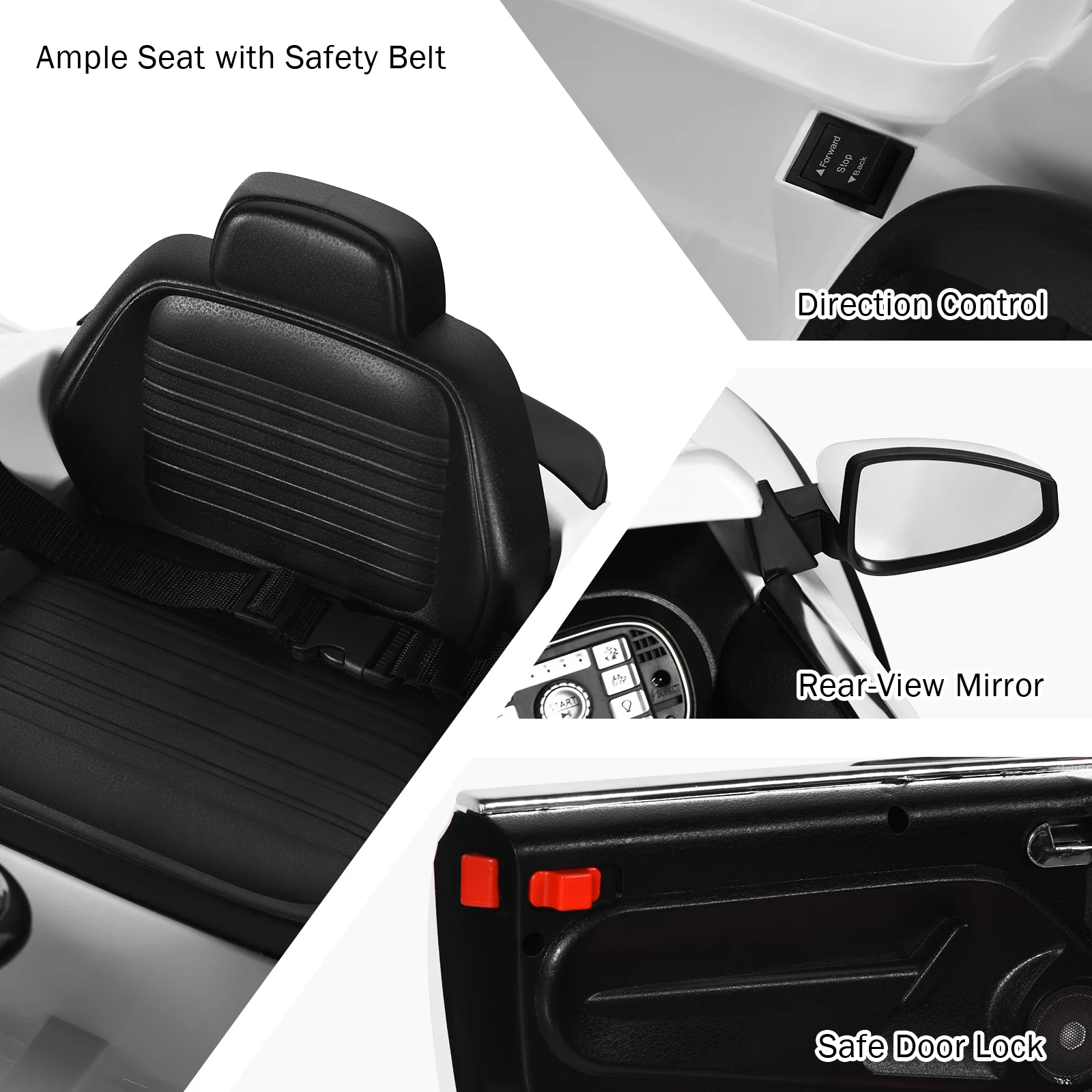 Volkswagen Beetle Electric Ride-On Car for Toddlers with Remote Control - Image 21