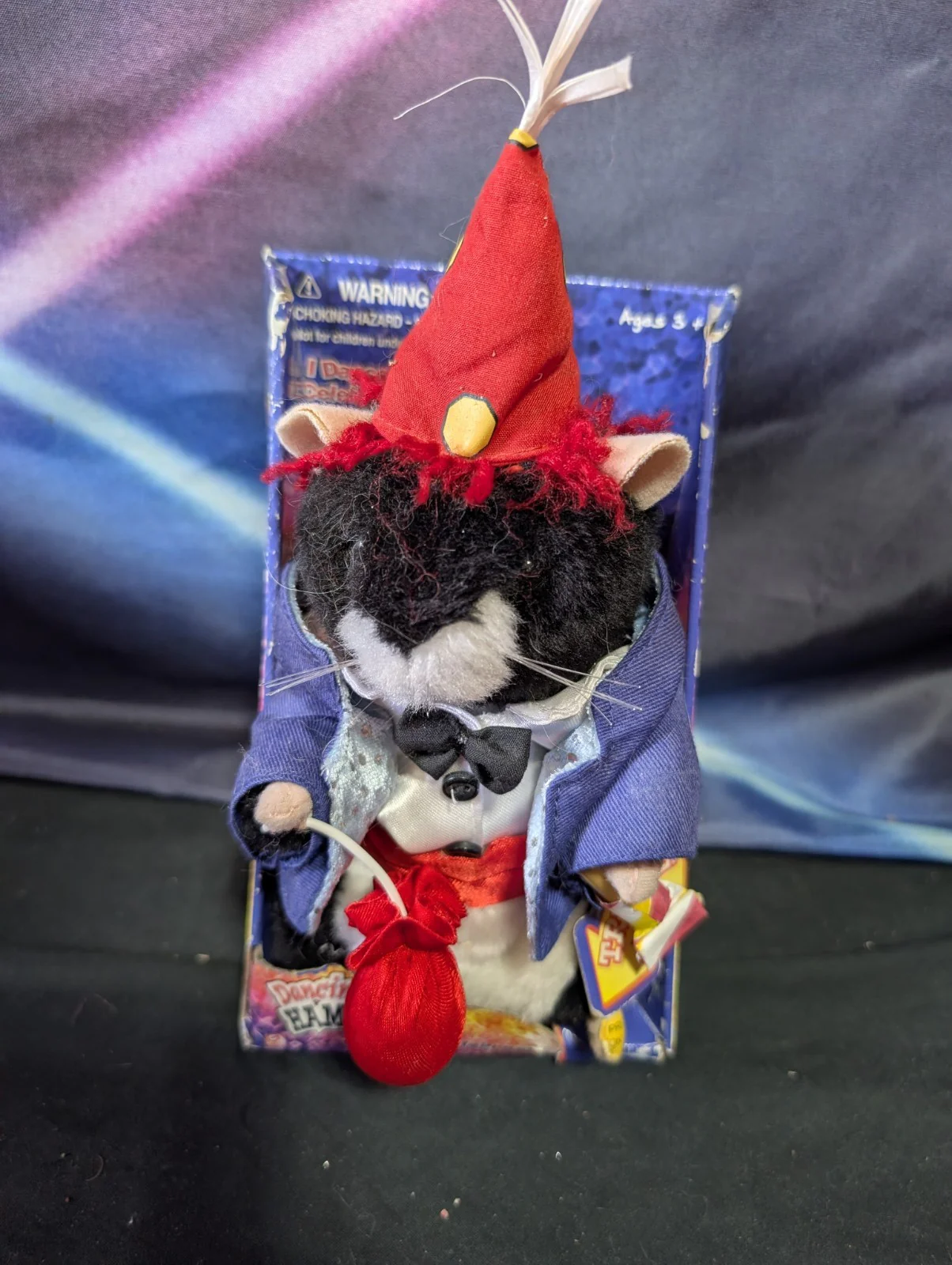 Gemmy 2002 Dancing Hamster Birthday Party "Celebration" Toy