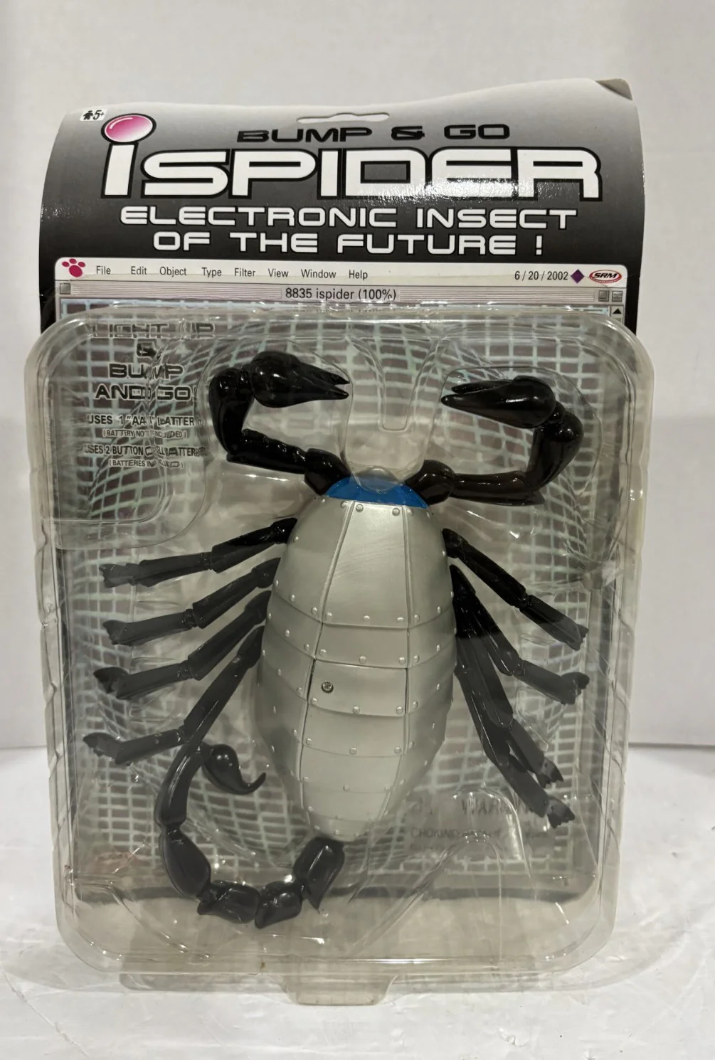 S.R.M. Bump & Go iSPIDER Futuristic Electronic Scorpion Toy - Image 13