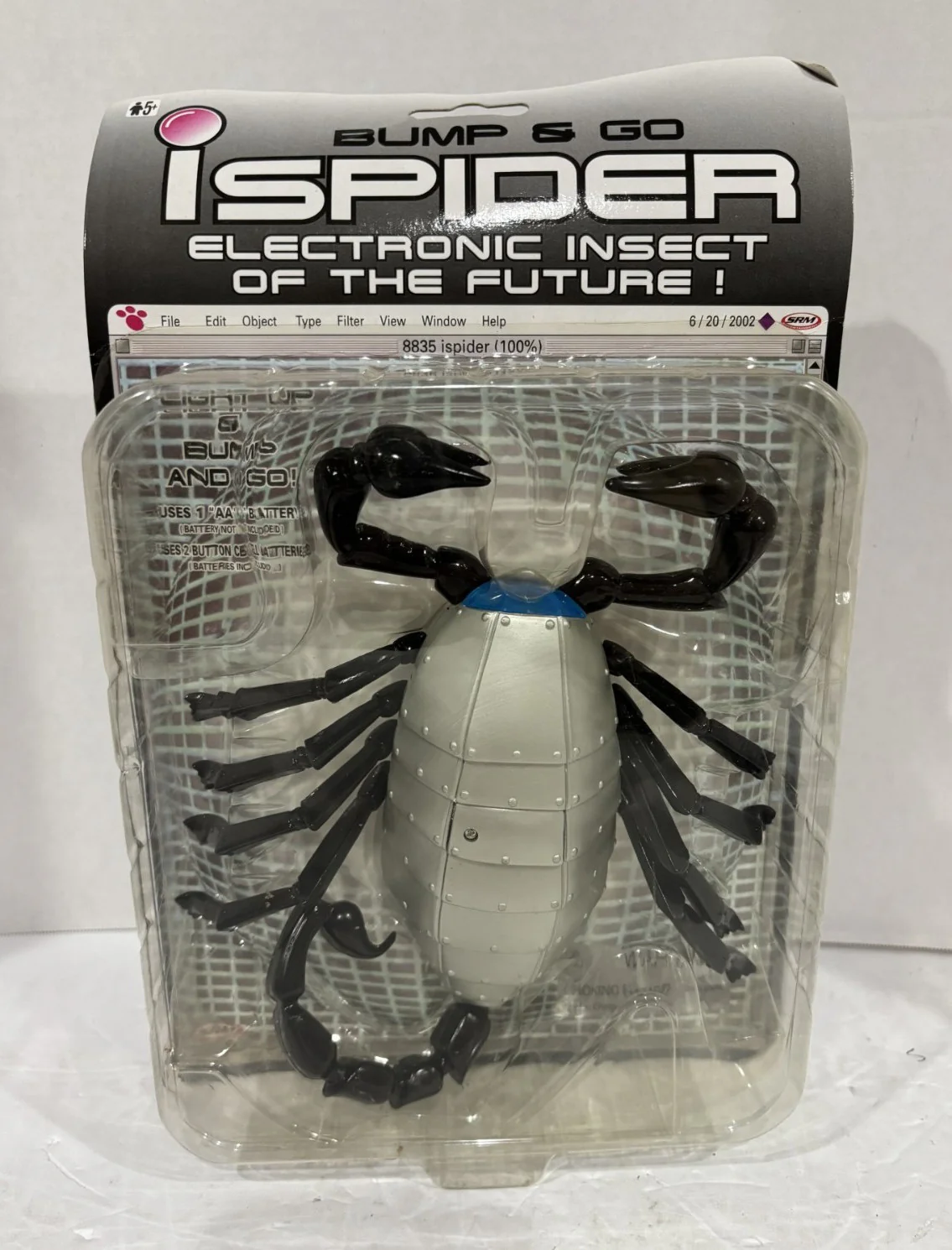 S.R.M. Bump & Go iSPIDER Futuristic Electronic Scorpion Toy - Image 4