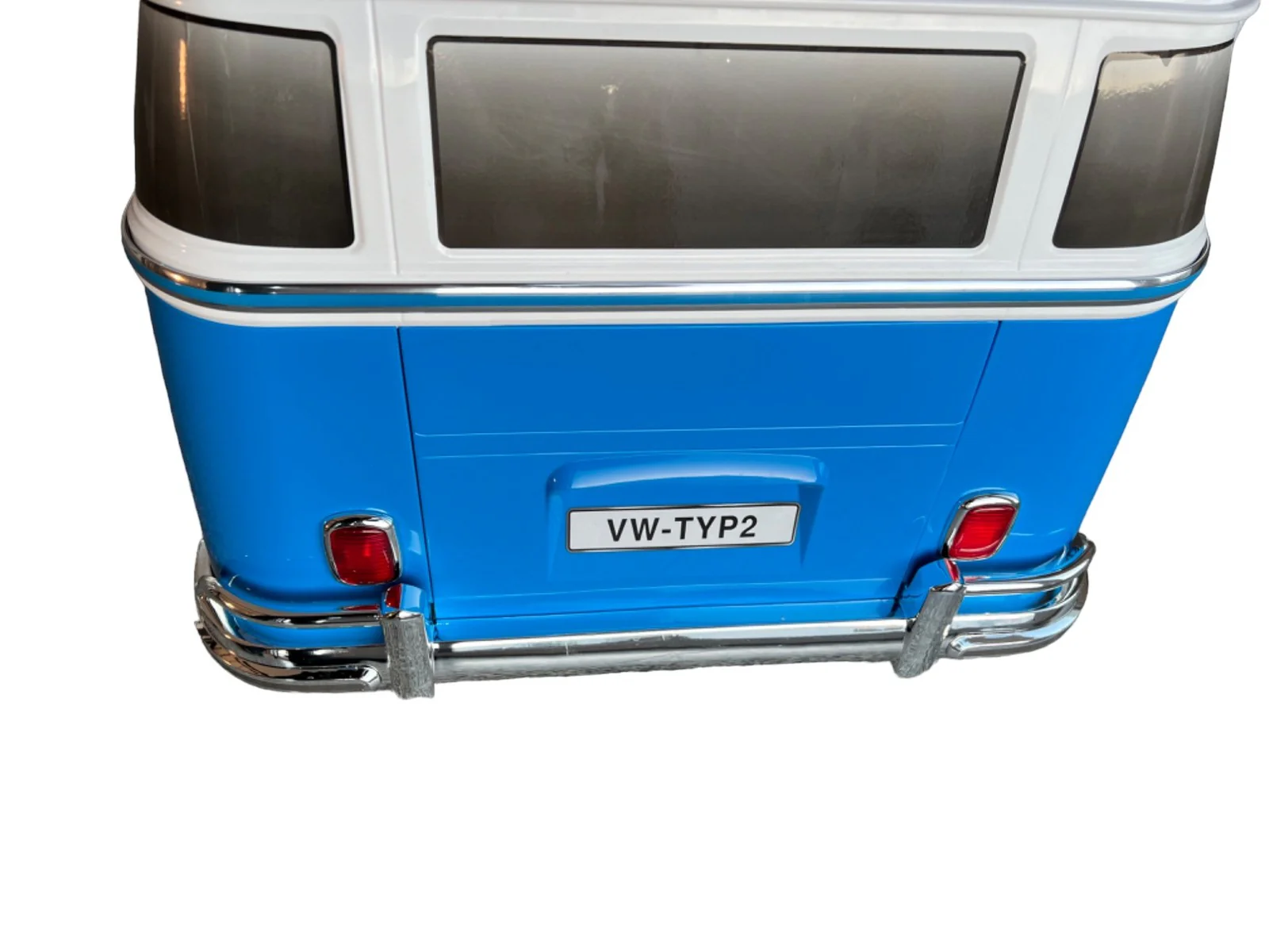 ROLLPLAY Blue VW T1 Bulli Kids Electric Vehicle - Image 11