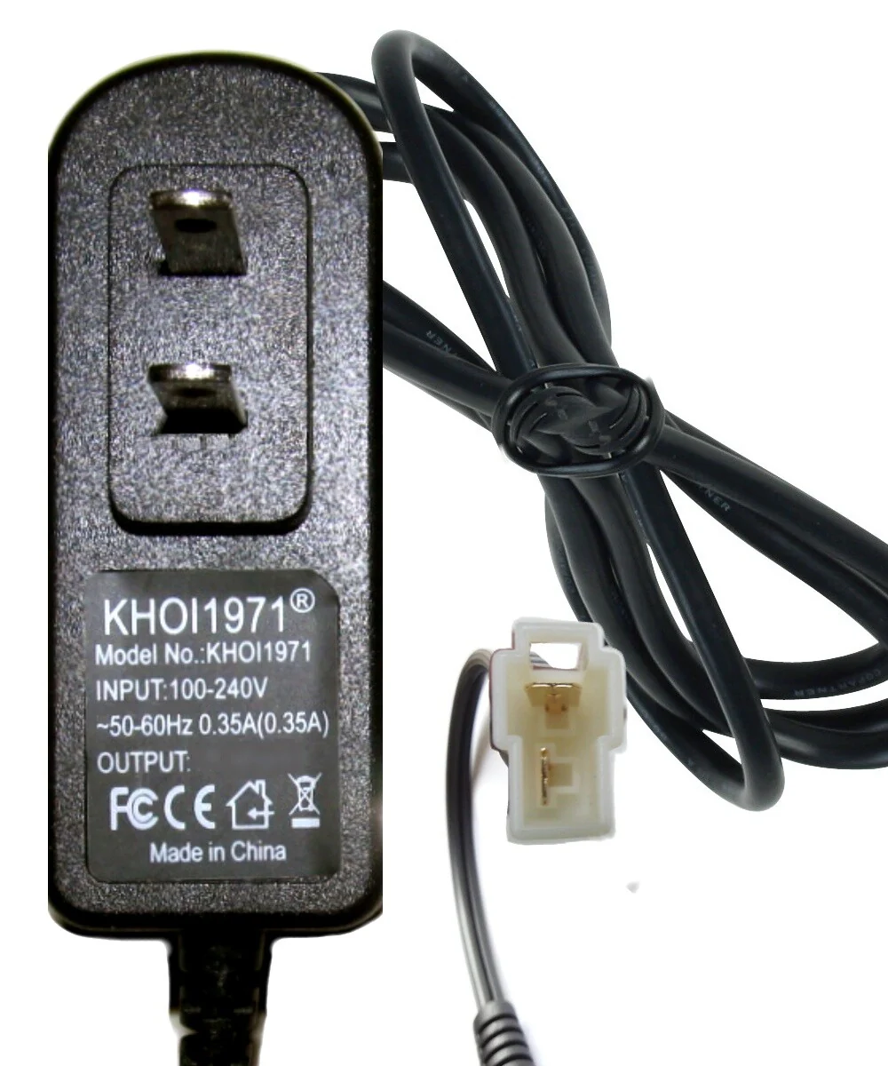 AC Wall Charger Adapter for Kids Motorz Little Police Patrol Ride-On Motorcycle - Image 6