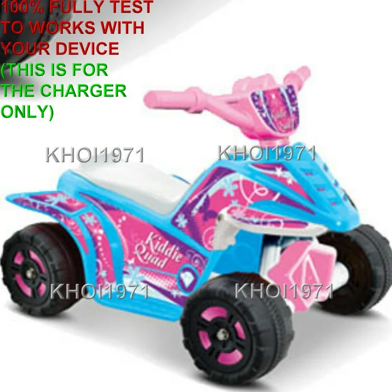 AC Wall Charger Adapter for Kid Motorz Kiddie Quad Ride-On Toy - Image 5