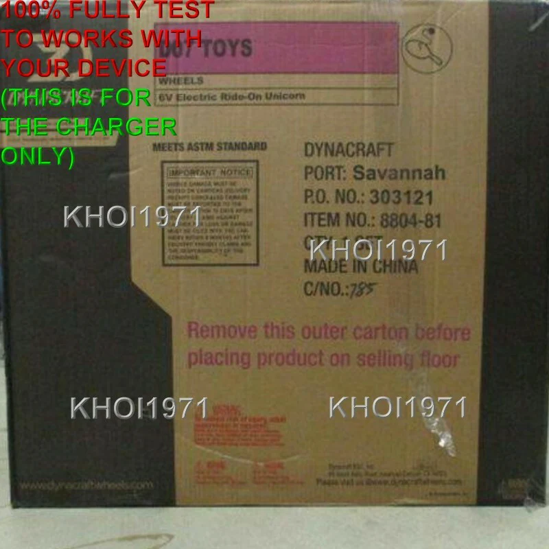 Wall Charger AC Adapter 4F 8804-81 for Unicorn Stable Buddies Deluxe - Image 6