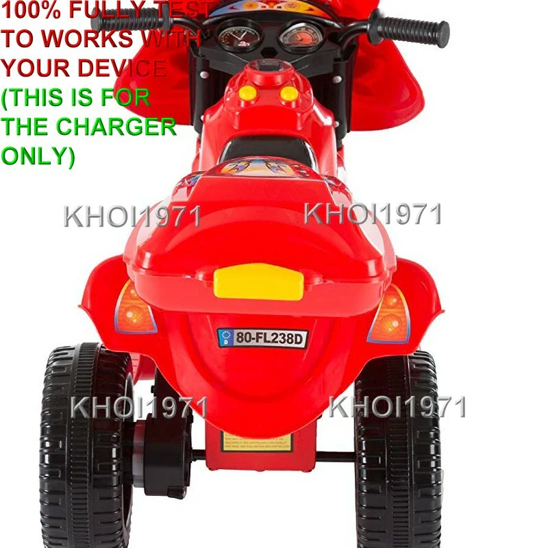 AC Wall Charger Adapter for Little Rider 3-Wheel Trike Bike Ride-On Toy - Image 10