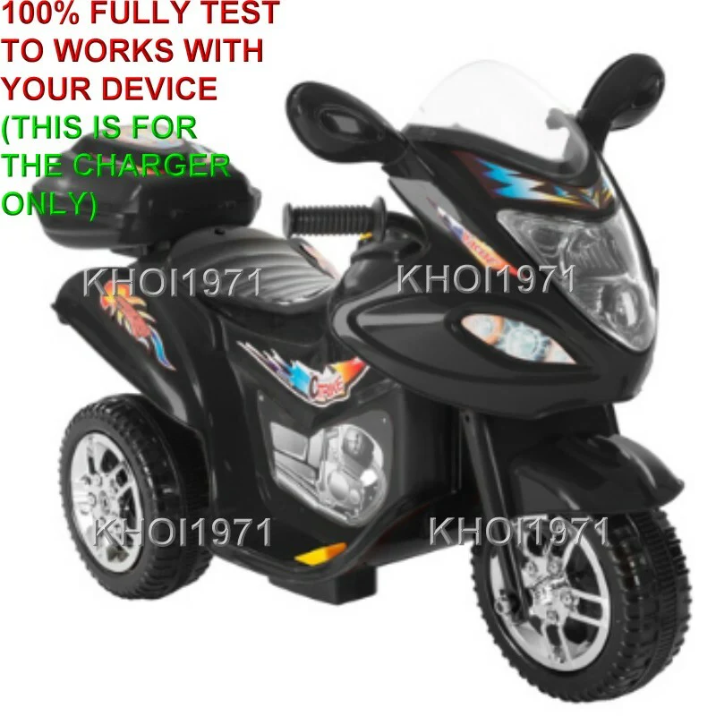 AC Wall Charger Adapter for Little Rider 3-Wheel Trike Bike Ride-On Toy - Image 7
