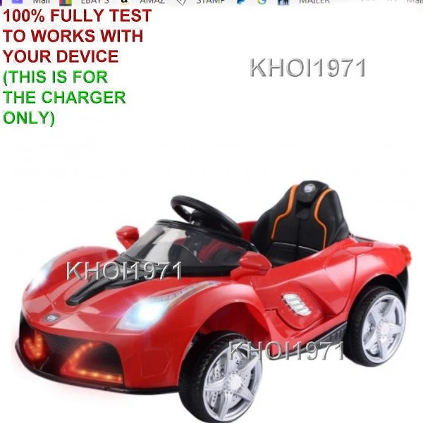 AC Wall Charger Adapter for Battery-Powered Kids Ride-On Car Model TY324109 - Image 2