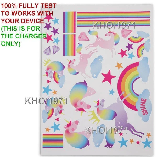 White 8V AC Wall Charger Adapter with Custom Coupe Sticker Decal for KidTrax Ride-On Car - Image 9
