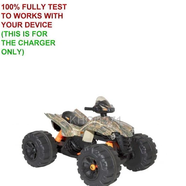 12V Surge Protector Charger and AC Adapter for Mega Camo Quad Ride-On with Wheels Battery - Image 2