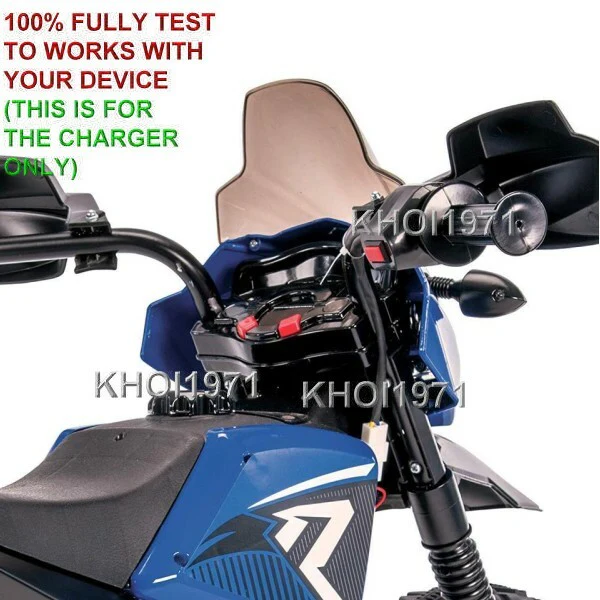 AC Wall Charger Adapter for Huffy R1 Motorcycle Ride-On with Training Wheels - Image 4
