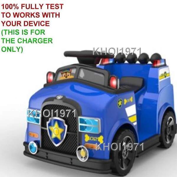6V AC Wall Charger Adapter for Paw Patrol Chase Ride-On Quad 8804-63 Model - Image 2