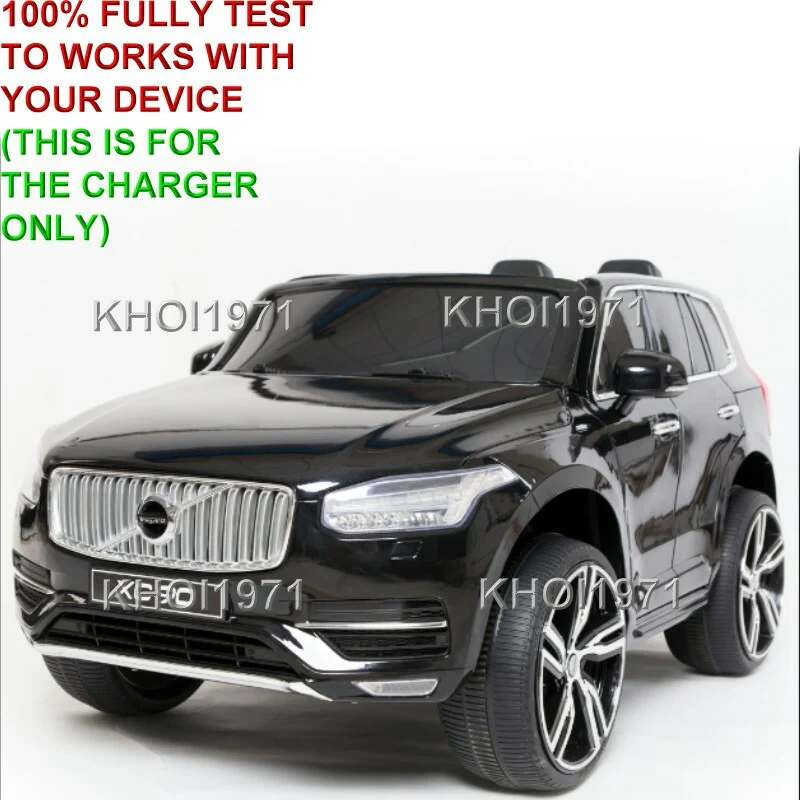 12V AC Wall Charger Adapter for Kid Motorz Volvo XC90 Ride-On Car - Image 3