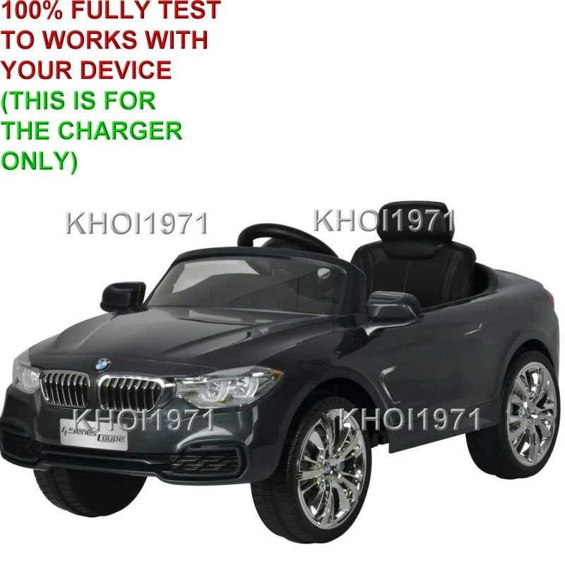 AC Wall Charger Adapter for 12V Ride-On BMW 4 Series Coupe – Red, White, Black - Image 4