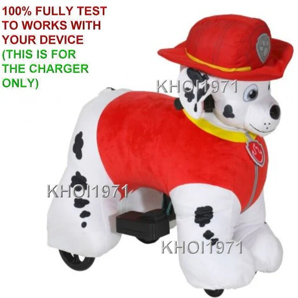 6V Deluxe Ride-On Charger and AC Adapter for Paw Patrol Marshall Toy - Image 2