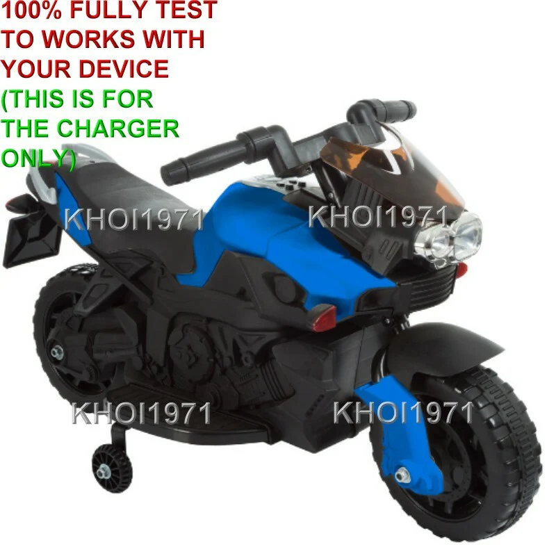 AC Wall Charger Adapter for Little Rider Motorcycle Ride-On with Training Wheels - Image 2