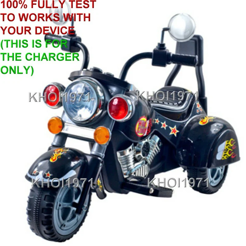 AC Wall Charger Adapter for Little Rider Road Warrior Ride-On Motorcycle - Image 2
