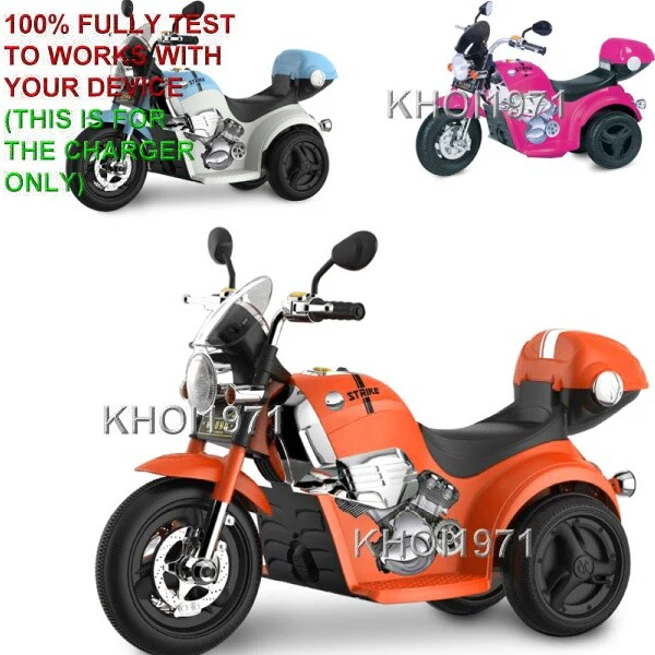 6V AC Wall Charger Adapter for Kid Motorz 1215 1216 3-Wheel Ride-On Motorcycle - Image 2