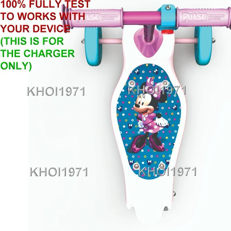 6V AC Wall Charger Adapter for Minnie Mouse Pulse Performance Scooter - Image 3
