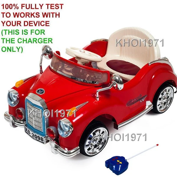 AC Charger Adapter for 80 KB2098 Little Rider Coupe with Remote Control - Image 2