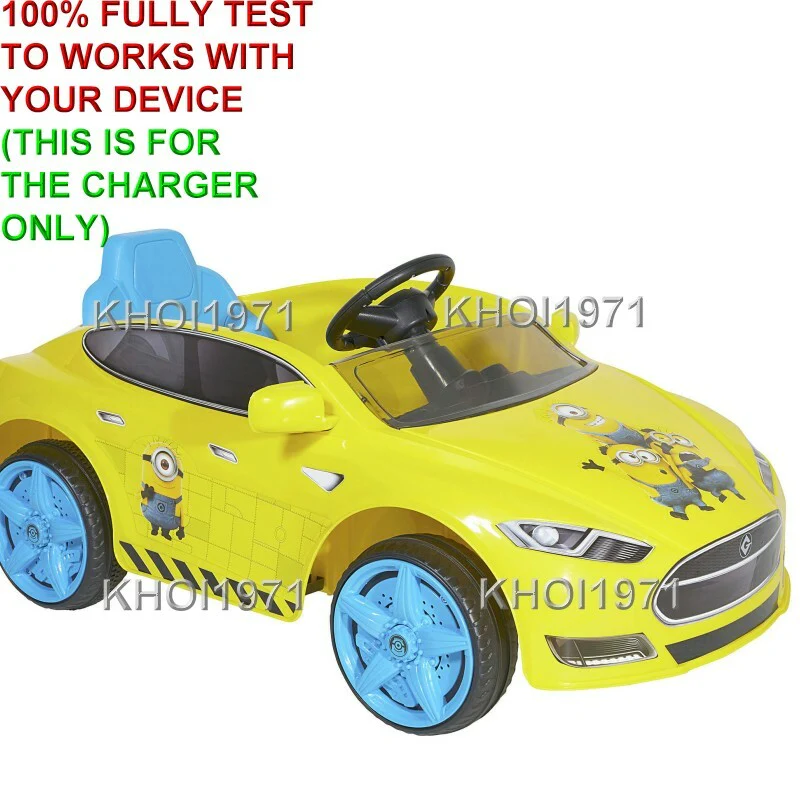 AC Wall Charger Adapter for 8802-42 Minions Speed Coupe Ride-On Toy - Image 2