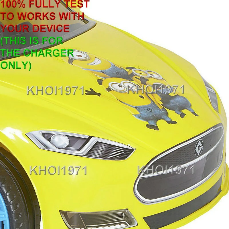 AC Wall Charger Adapter for 8802-42 Minions Speed Coupe Ride-On Toy - Image 3