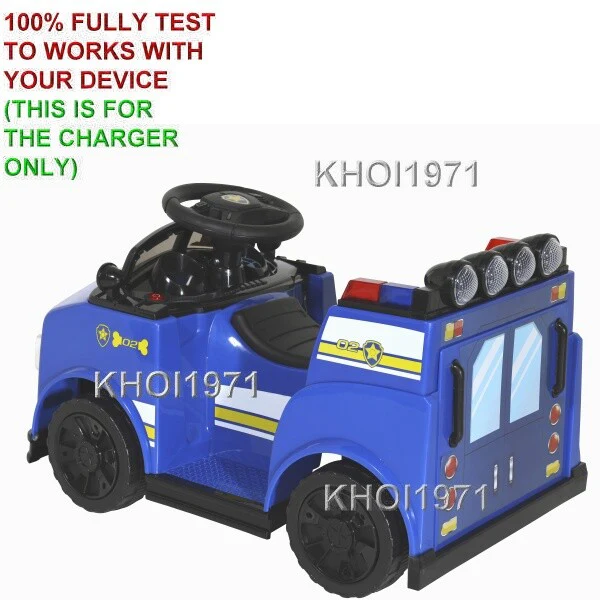 6V AC Wall Charger Adapter for Paw Patrol Chase Quad Ride-On Toy Model 8804-63 - Image 3