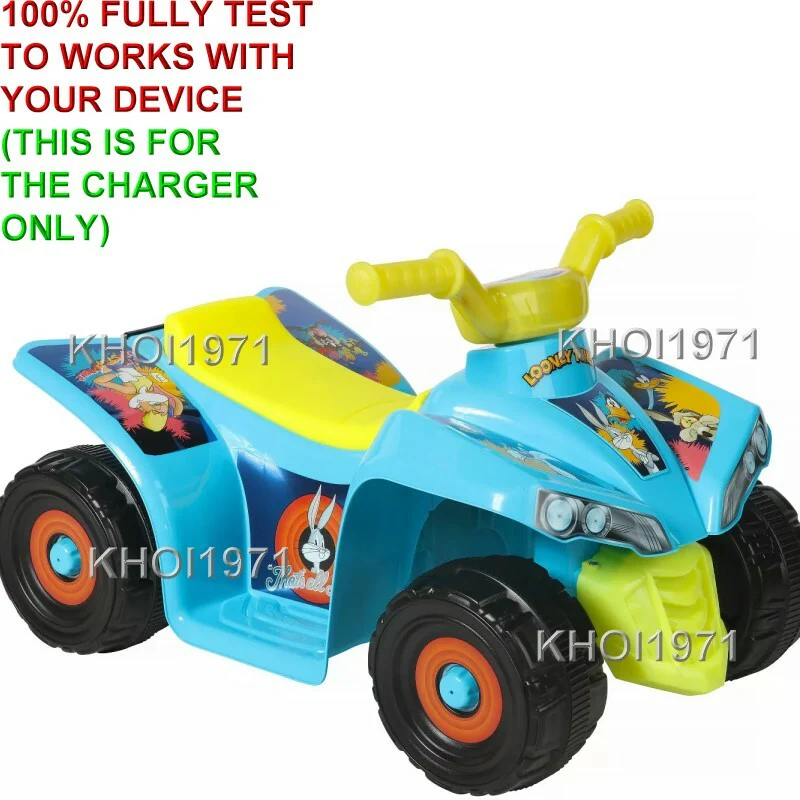 6V AC Charger Adapter for Dynacraft Looney Tunes Quad Ride-On Vehicle - Image 2