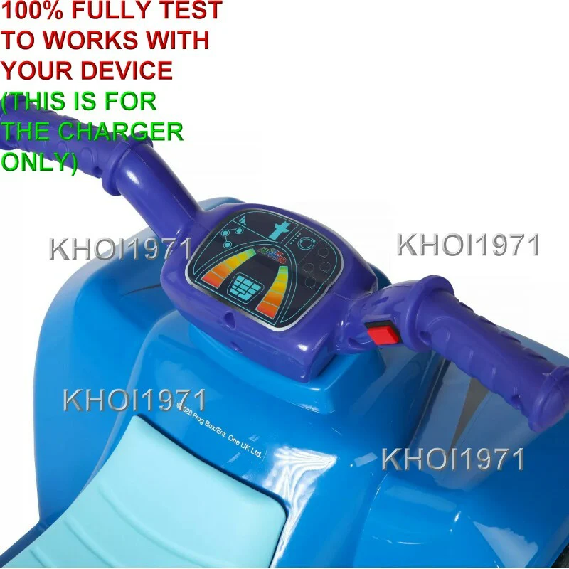 AC Wall Charger Adapter for 6V Ride-On Battery Quad PJ Masks Toy - Image 3