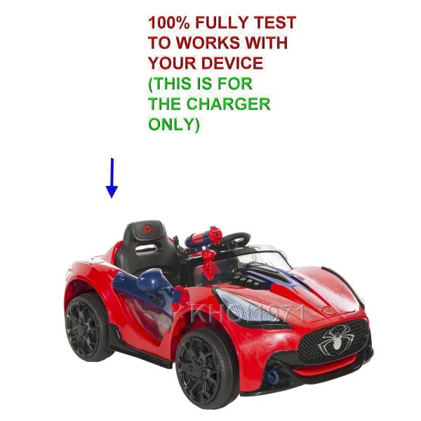 AC Wall Charger Adapter for Dynacraft Spiderman Supercar 6V Ride-On Battery - Image 3