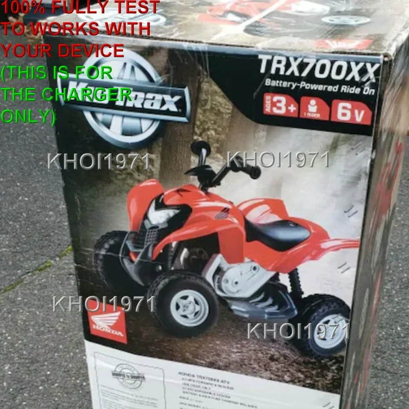 AC Wall Charger Adapter for 6V Battery Honda TRX700 Sport ATV Ride-On Car - Image 5