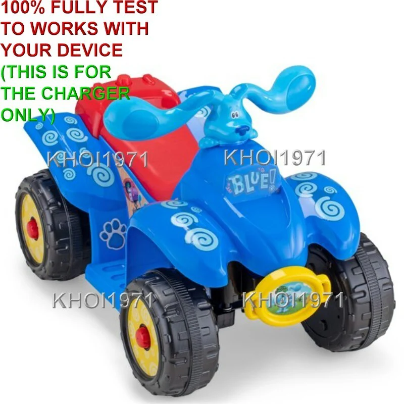 6V AC Wall Charger Adapter for Kids Trax Ride-On KT1559WM Nickelodeon Blues Clues Toy - Image 2