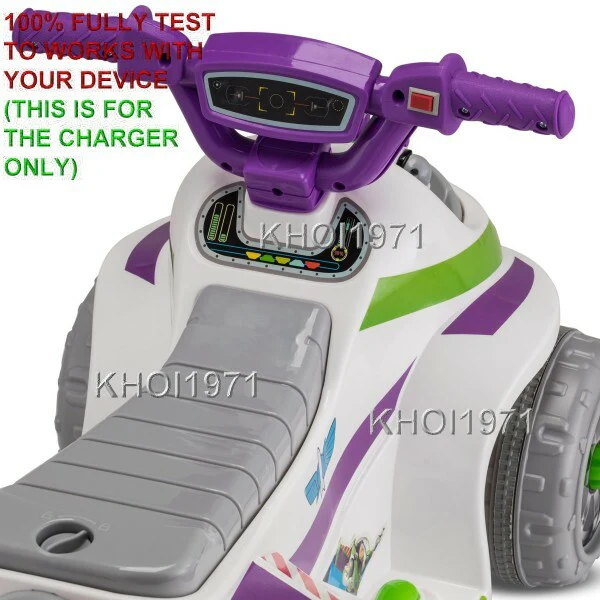 AC Wall Charger Adapter for KidTrax Buzz Lightyear Toy Story 4 Ride-On KT1511WMA - Image 5
