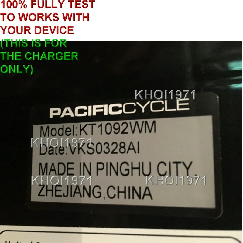 6V AC Charger Adapter for KidTrax CAT Bulldozer/Tractor Ride-On KT1092WM - Image 4