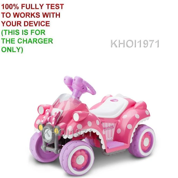 6V AC Wall Charger Adapter for KT1123TR Kid Trax Minnie Mouse Ride-On Battery - Image 2