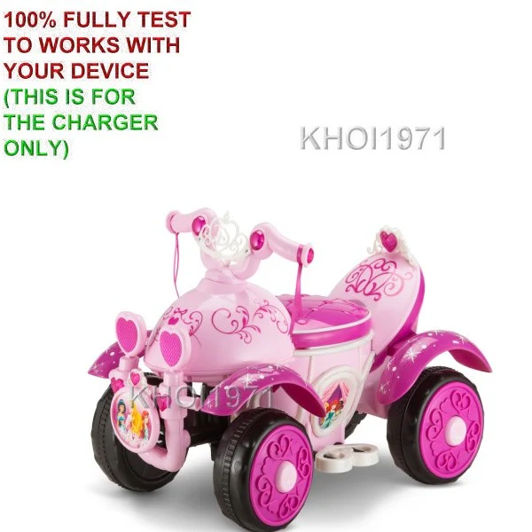 6V AC Wall Charger Adapter for KT1146 Kid Trax Premium Princess Quad Ride-On Toy - Image 2