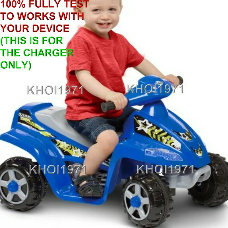 AC Wall Charger Adapter for KT1161 Kidtrax Moto Trax Toddler Quad Ride-On Melody - Image 4