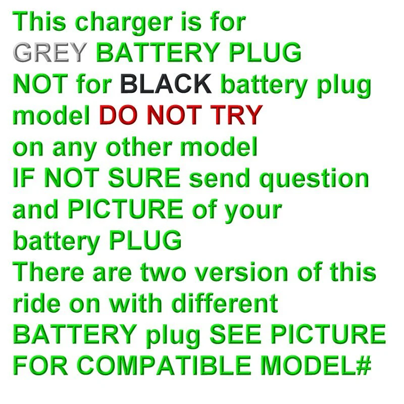 AC Wall Charger Adapter for KT1210WMA Mossy Oak Break Up Infinity Ride-On Toy - Image 3