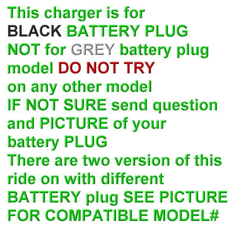 AC Wall Charger Adapter for KT1220WM Marvel Avenger Captain America Quad Ride-On Toy - Image 2