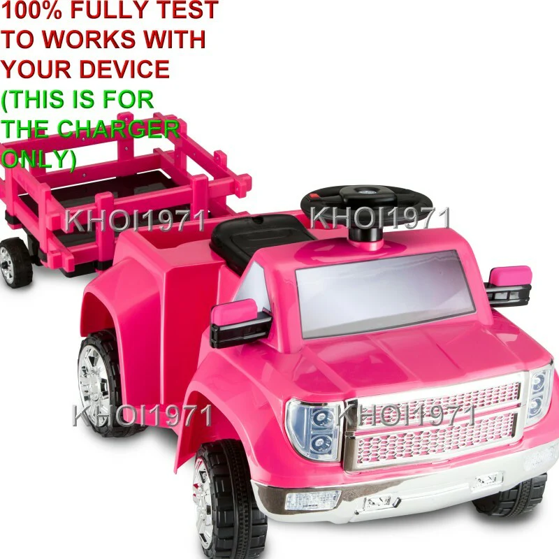 AC Wall Charger Adapter for KT1277WM Kid Trax Heavy Hauling Pickup Ride-On Truck - Image 3