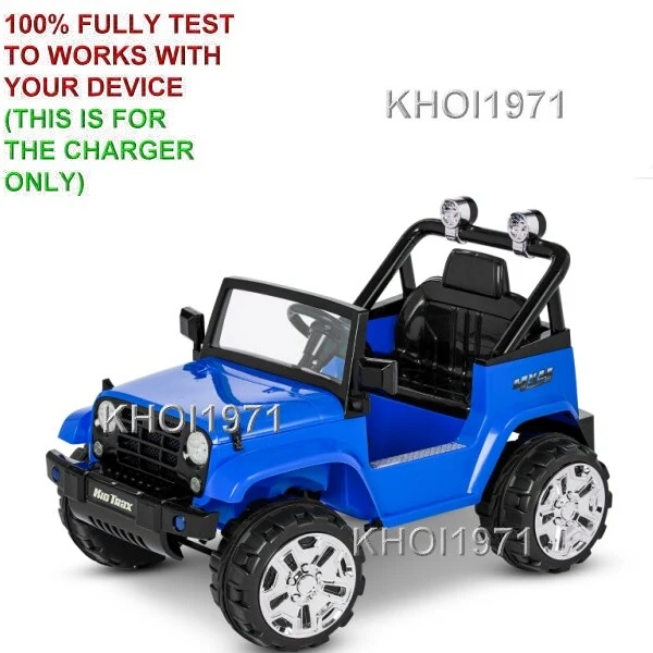 AC Wall Charger Adapter for KT1346WM KT1354WM Kid Trax Fun Chaser Jeep Ride-On Toy - Image 4