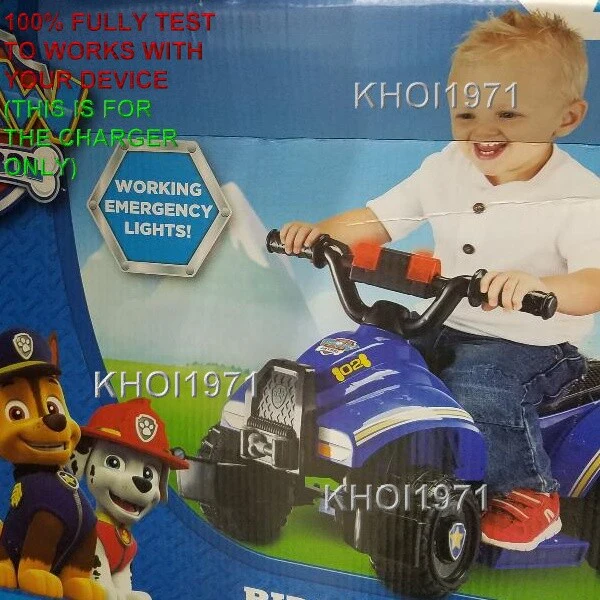 AC Wall Charger Adapter for 6V KT1378WM KidTrax Chase Paw Patrol Ride-On Battery - Image 6