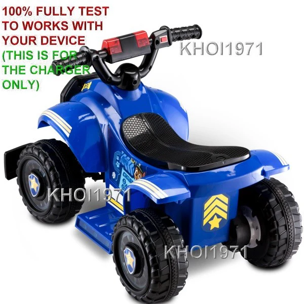 6V AC Wall Charger Adapter for KT1378WM Pacific Cycle Chase Paw Patrol Ride-On Toy - Image 5