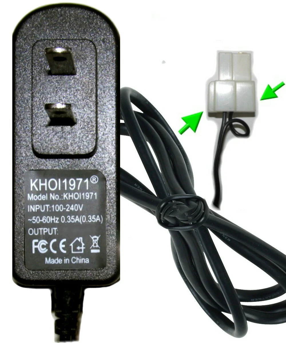 AC Wall Charger Adapter for KT1508WM Kidtrax Paw Patrol Skye Helicopter Ride-On Toy - Image 7