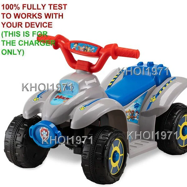 AC Wall Charger Adapter for KT1521 KidTrax Nickelodeon Paw Patrol Quad Ride-On - Image 2
