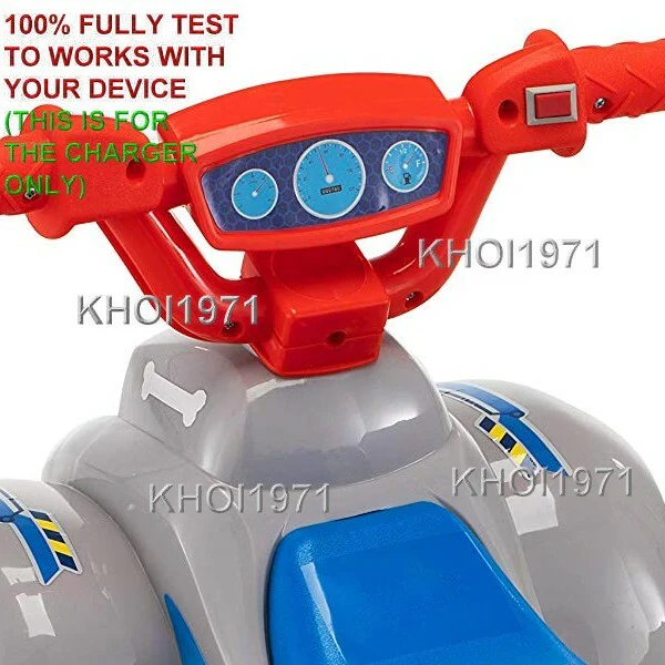 AC Wall Charger Adapter for KT1521AZ Kidtrax Nickelodeon Paw Patrol Quad Ride-On Toy - Image 7