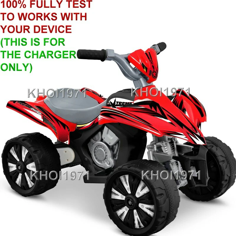 AC Wall Charger Adapter for Kid Motorz Xtreme Quad Ride-On 6V Battery Red 0670 - Image 4